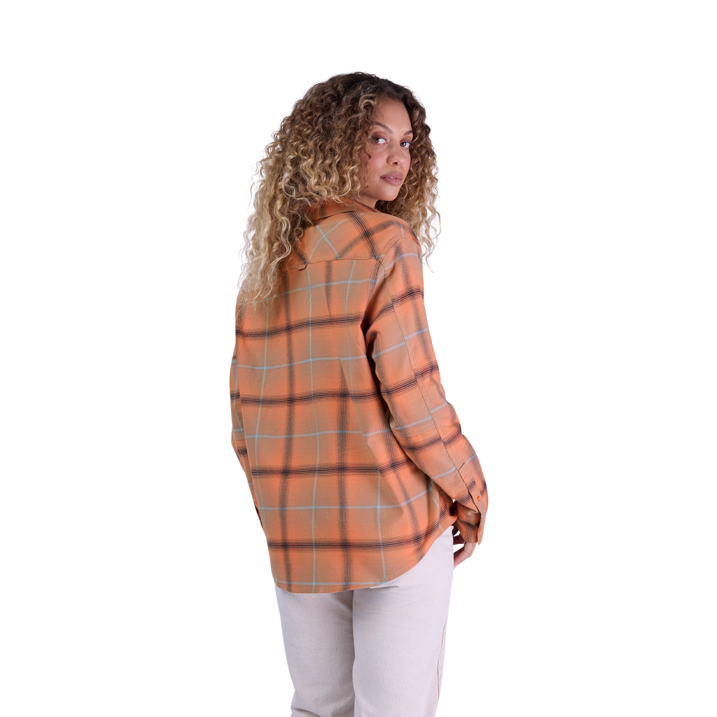 Womens Survivalist Stretch Flannel Long Sleeve Shirt